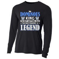 Dominoes King I'm Not Getting Old Dominoes Cooling Performance Long Sleeve Crew