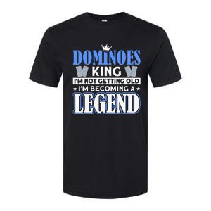 Dominoes King I'm Not Getting Old Dominoes Softstyle CVC T-Shirt