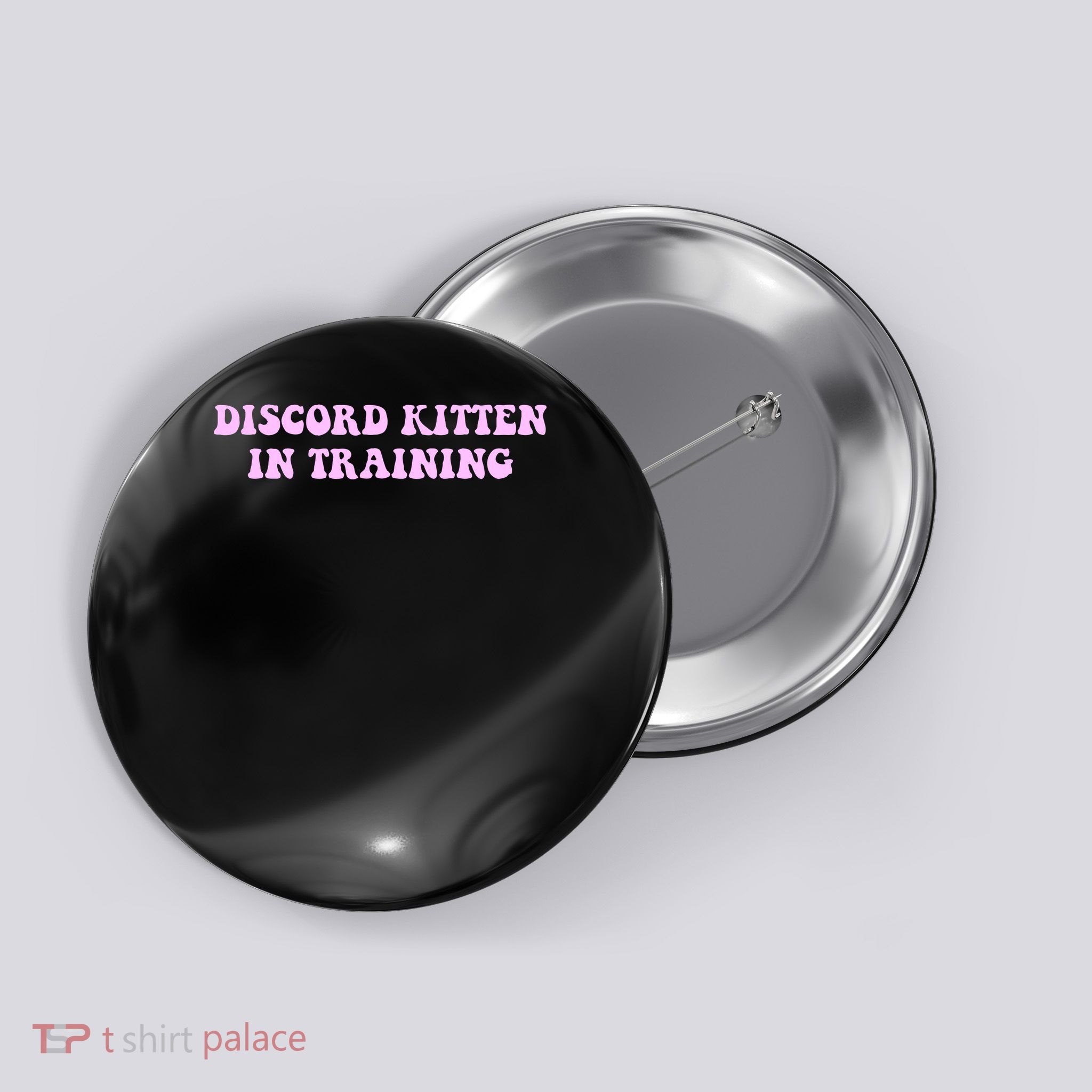 Discord Kitten In Training Button