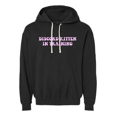 Discord Kitten In Training Apparel Garment-Dyed Fleece Hoodie