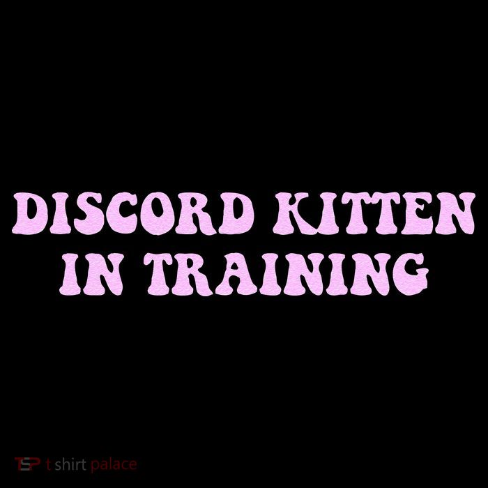 Discord Kitten In Training Apparel Button