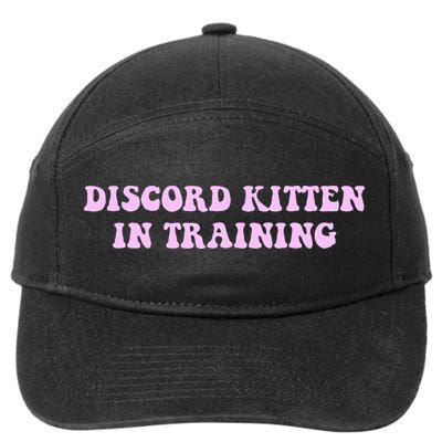 Discord Kitten In Training Apparel 7-Panel Snapback Hat