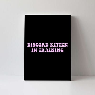 Discord Kitten In Training Apparel Canvas