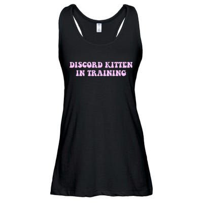 Discord Kitten In Training Apparel Ladies Essential Flowy Tank