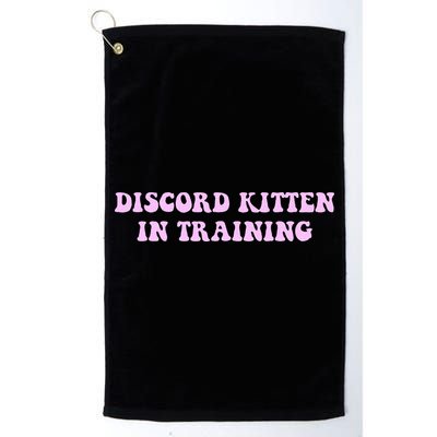 Discord Kitten In Training Apparel Golf Towel