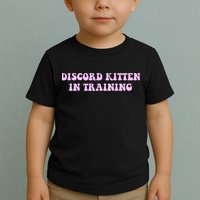 Discord Kitten In Training Apparel Toddler T-Shirt