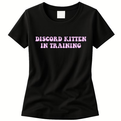 Discord Kitten In Training Apparel Womens T-Shirt