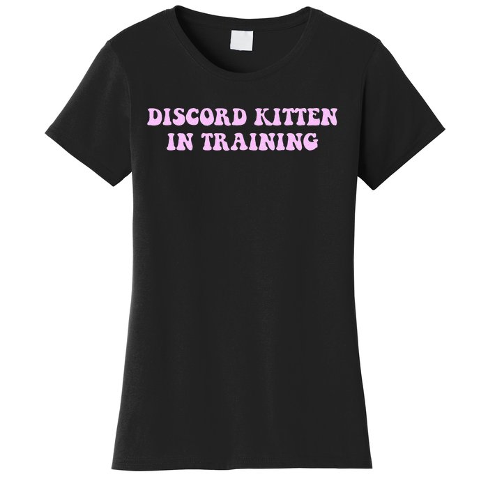 Discord Kitten In Training Apparel Women's T-Shirt