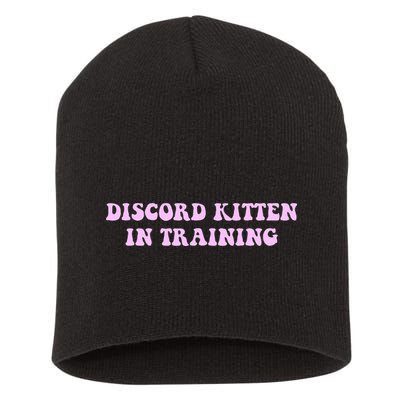 Discord Kitten In Training Apparel Short Acrylic Beanie