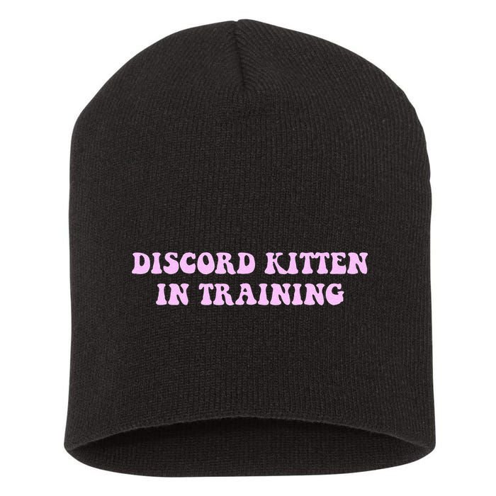 Discord Kitten In Training Apparel Short Acrylic Beanie