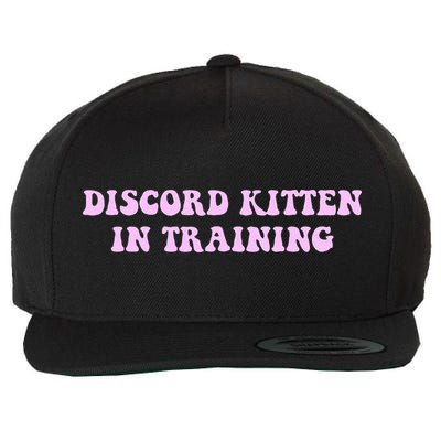 Discord Kitten In Training Apparel Wool Snapback Cap