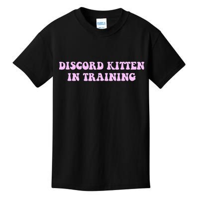 Discord Kitten In Training Apparel Kids T-Shirt
