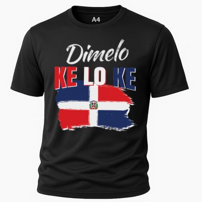 Dimelo Ke Lo Ke Dominican Republic Flag Cooling Performance Crew T-Shirt
