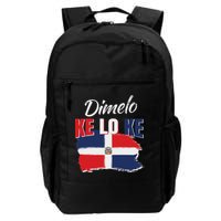 Dimelo Ke Lo Ke Dominican Republic Flag Backpack