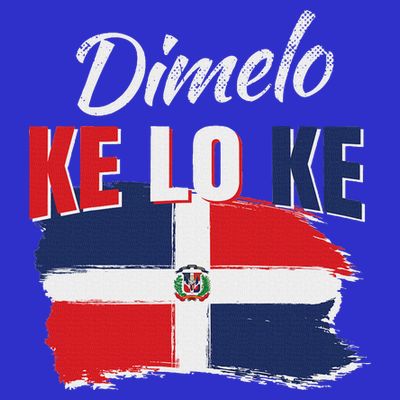 Dimelo Ke Lo Ke Dominican Republic Flag T-Shirt