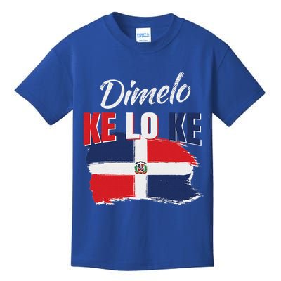 Dimelo Ke Lo Ke Dominican Republic Flag Kids T-Shirt