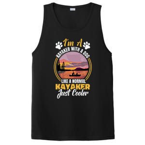 Dog Kayak Lake Kayaking With Dog Life Vest For Kayaking Dog Gift PosiCharge Competitor Tank