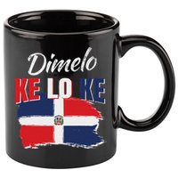 Dimelo Ke Lo Ke Dominican Republic Flag Dominicans Gift 11oz C Handle Ceramic Mug