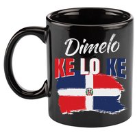 Dimelo Ke Lo Ke Dominican Republic Flag Dominicans Gift 11oz C Handle Ceramic Mug