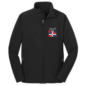 Dimelo Ke Lo Ke Dominican Republic Flag Dominicans Gift Core Soft Shell Jacket