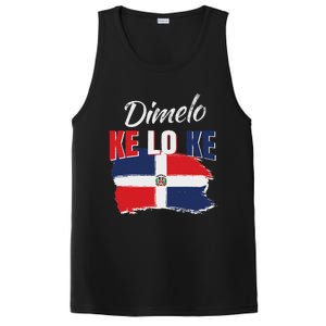 Dimelo Ke Lo Ke Dominican Republic Flag Dominicans Gift PosiCharge Competitor Tank