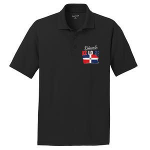 Dimelo Ke Lo Ke Dominican Republic Flag Dominicans Gift PosiCharge RacerMesh Polo