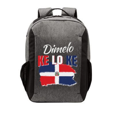 Dimelo Ke Lo Ke Dominican Republic Flag Dominicans Gift Vector Backpack