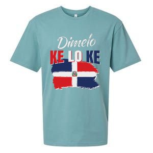 Dimelo Ke Lo Ke Dominican Republic Flag Dominicans Gift Sueded Cloud Jersey T-Shirt