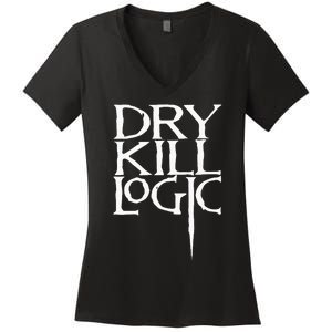 Dry Kill Logic Classic Logo Women's V-Neck T-Shirt