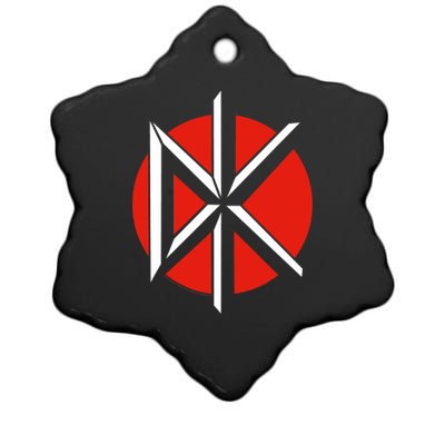 Dead Kennedys Logo Punk Music Band By Rock Off Ceramic Star Ornament