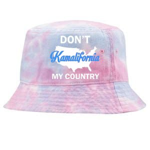 Don’T Kamalifornia My Country Tie-Dyed Bucket Hat