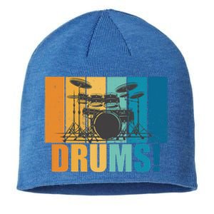 Drum Kit Musician Rock Music Drum Player Sustainable Beanie