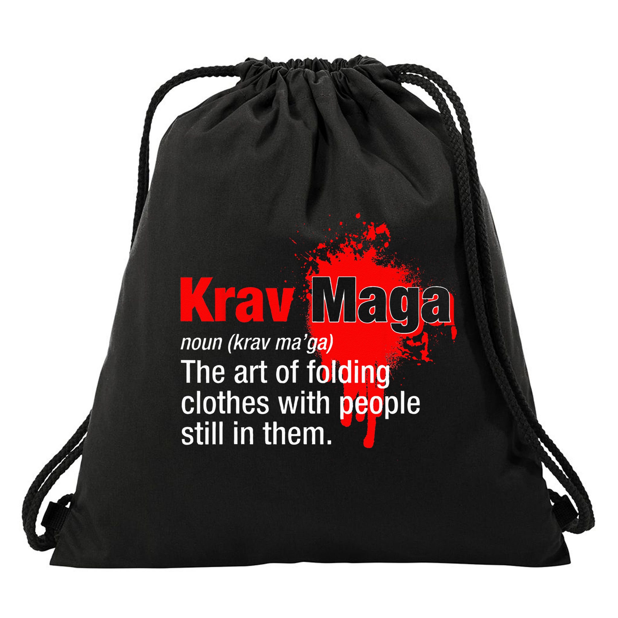 Definition Krav Maga Drawstring Bag