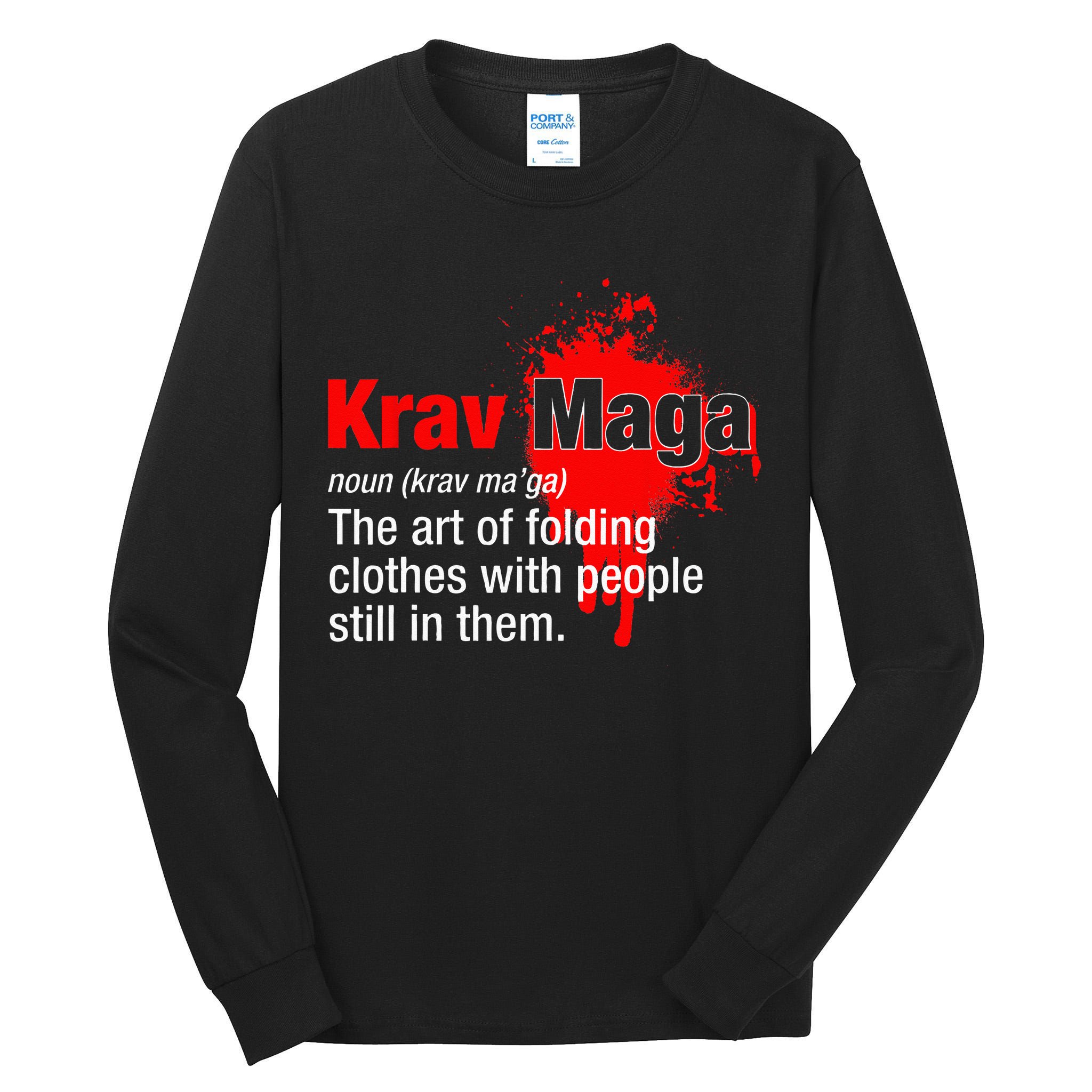 Definition Krav Maga Tall Long Sleeve T-Shirt