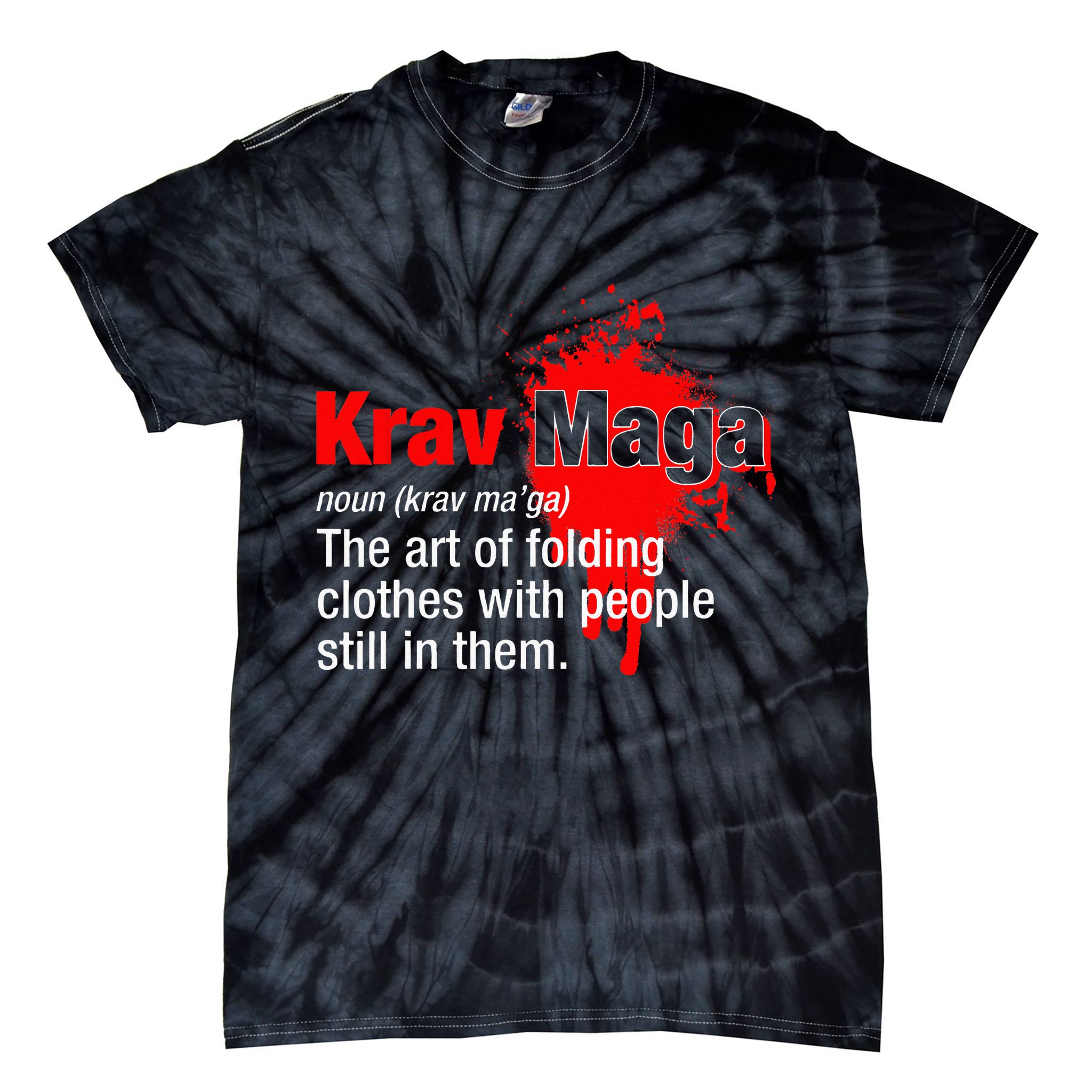 Definition Krav Maga Tie-Dye T-Shirt