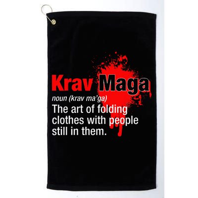 Definition Krav Maga Golf Towel