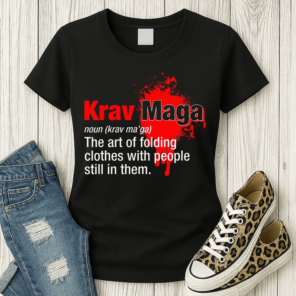 Definition Krav Maga Womens T-Shirt