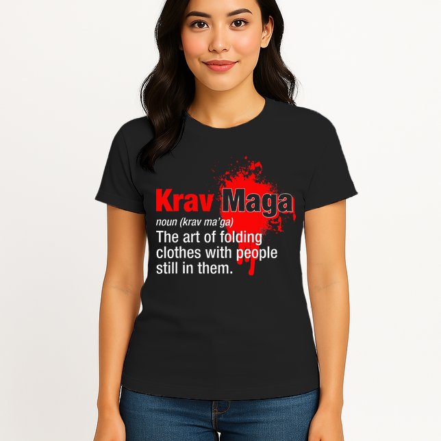 Definition Krav Maga Womens T-Shirt