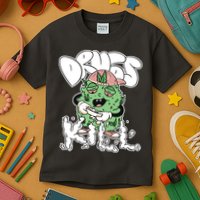 Drugs Kill Marijuana Bud Cartoon Kids T-Shirt
