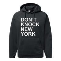 Dont Knock New York Performance Fleece Hoodie