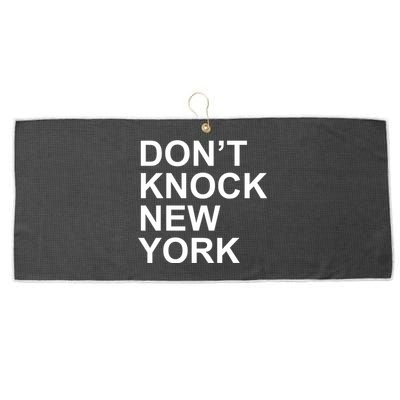 Dont Knock New York Large Microfiber Waffle Golf Towel