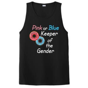 Donuts Keeper Of The Gender Baby Gender Reveal Party Shower PosiCharge Competitor Tank