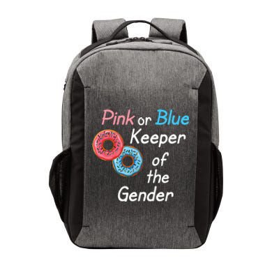 Donuts Keeper Of The Gender Baby Gender Reveal Party Shower Vector Backpack