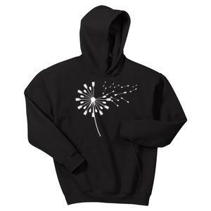 Dandelion Kayak Paddle Meaningful Gift For Kayaker Kayak Great Gift Kids Hoodie