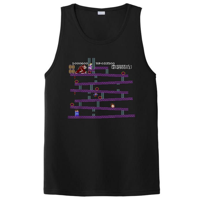 Donkey Kong Retro Arcade Game Screen PosiCharge Competitor Tank