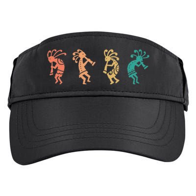 Dancing Kokopelli Southwestern USA Native American Symbol Adult Drive Performance Visor