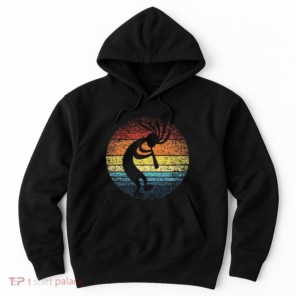 Dancing Kokopelli Southwestern USA Native American Symbol Hoodie
