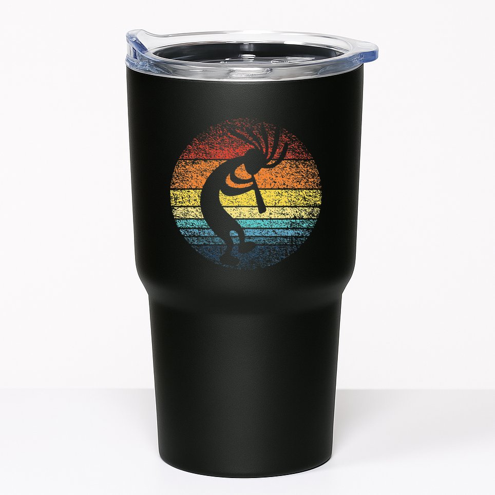 Dancing Kokopelli Southwestern USA Native American Symbol Tumbler