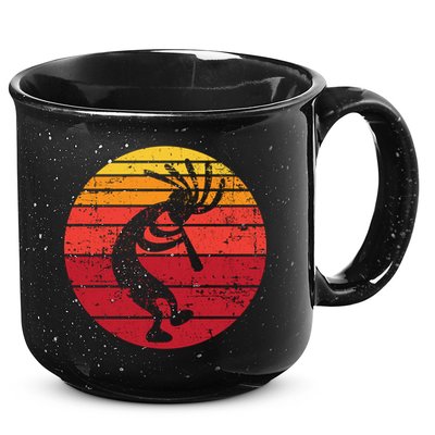 Dancing Kokopelli Southwestern Usa Native American Symbol Gift 15oz Campfire Ceramic Mug