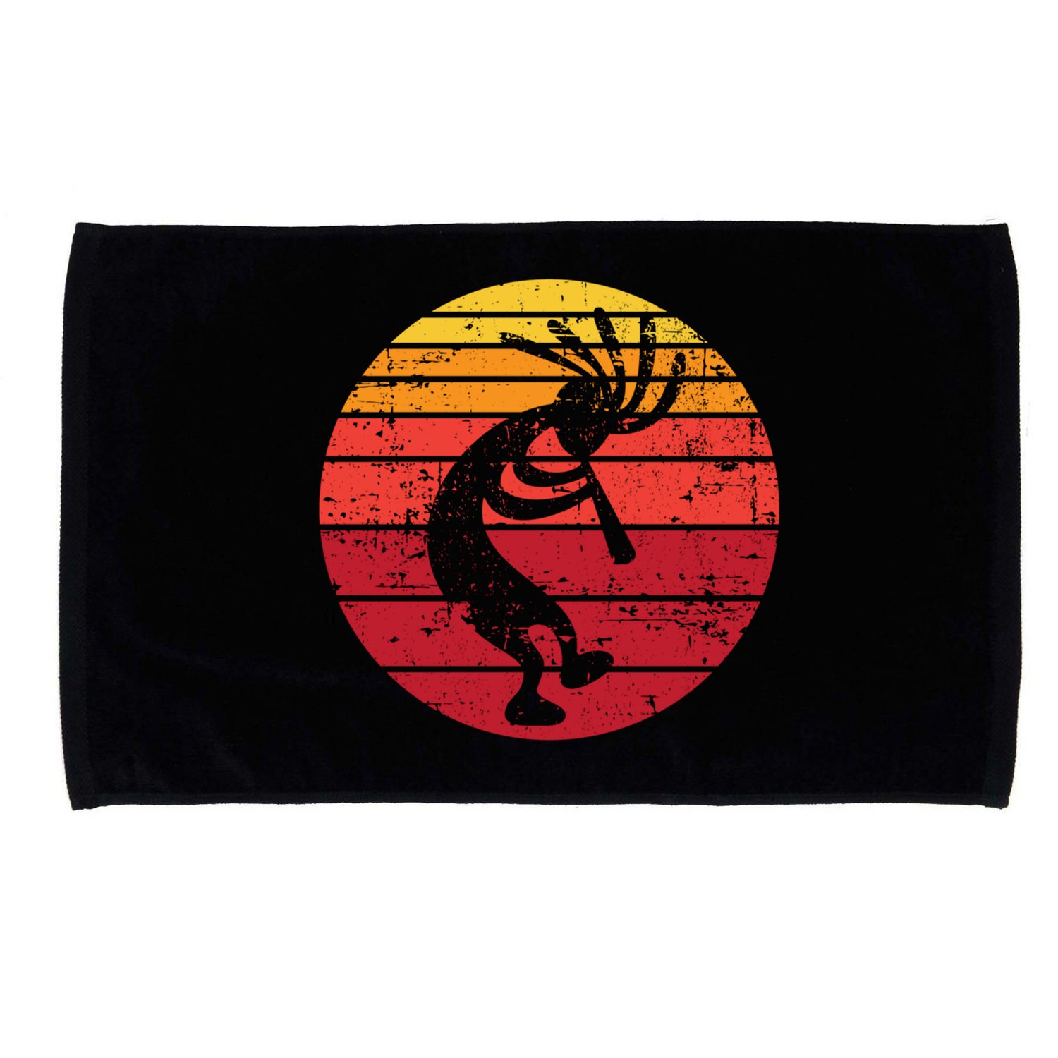 Dancing Kokopelli Southwestern Usa Native American Symbol Gift Microfiber Hand Towel